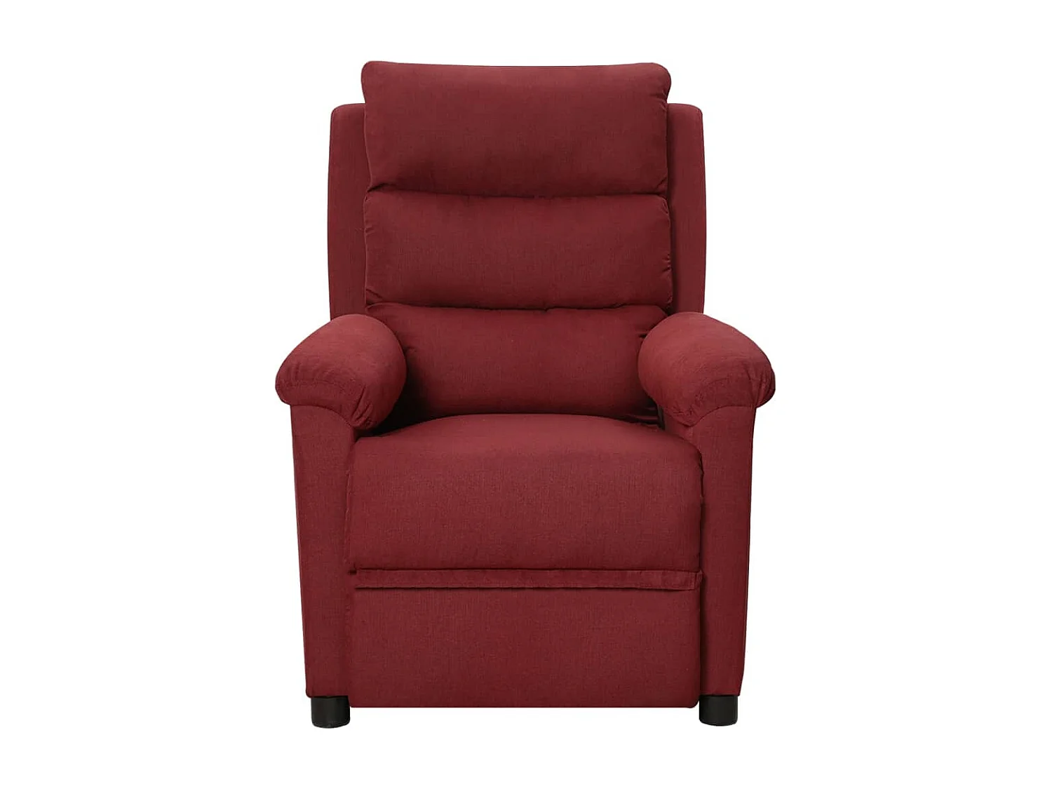 Fauteuil inclinable Rouge bordeaux Tissu