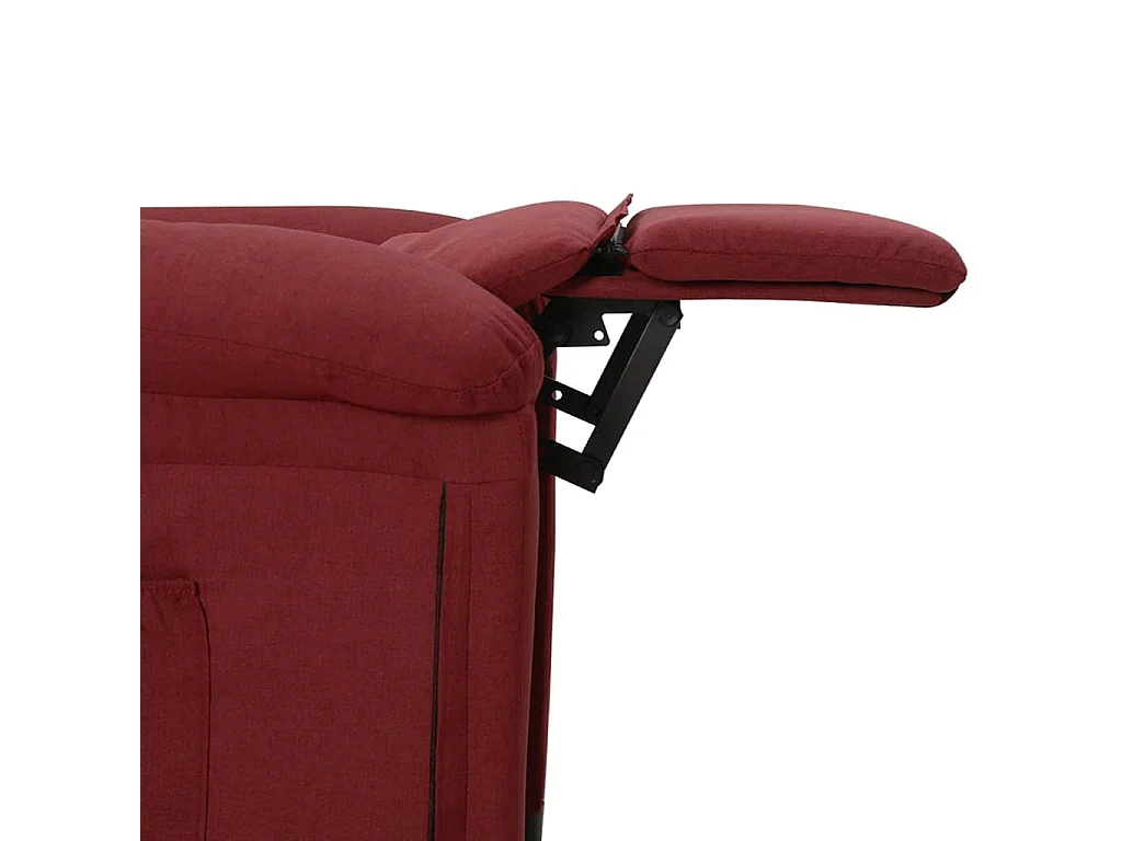 Fauteuil inclinable Rouge bordeaux Tissu