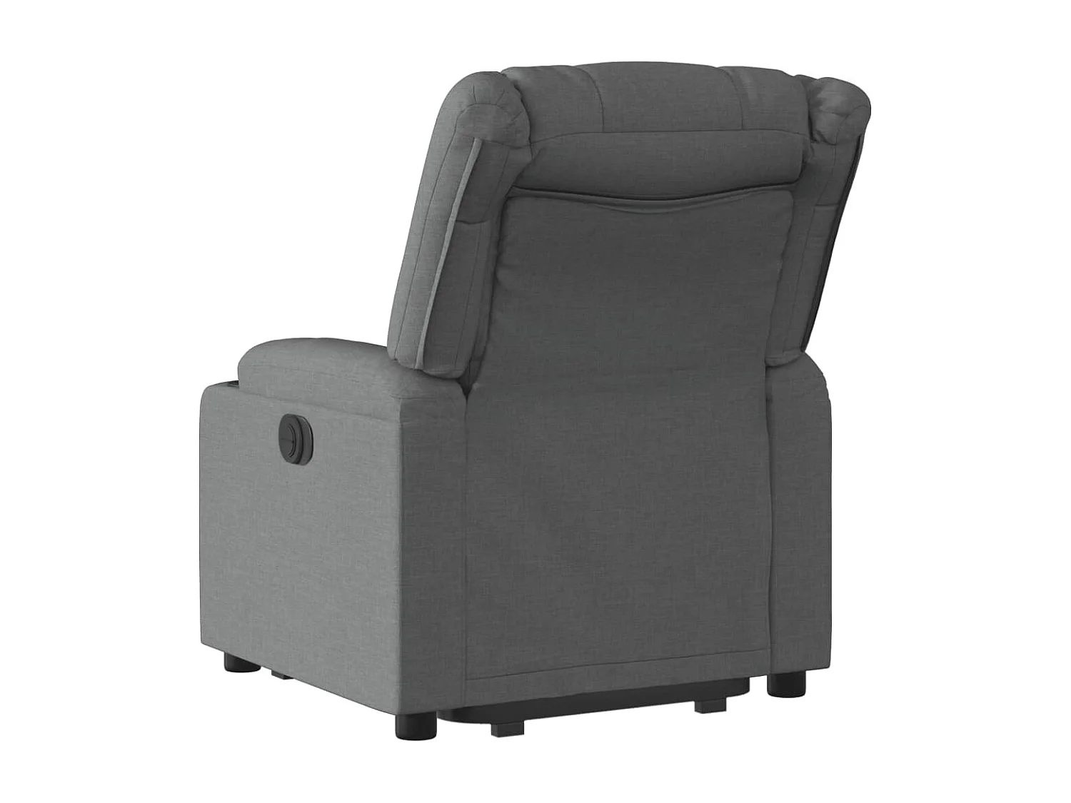 Fauteuil inclinable Gris foncé Tissu