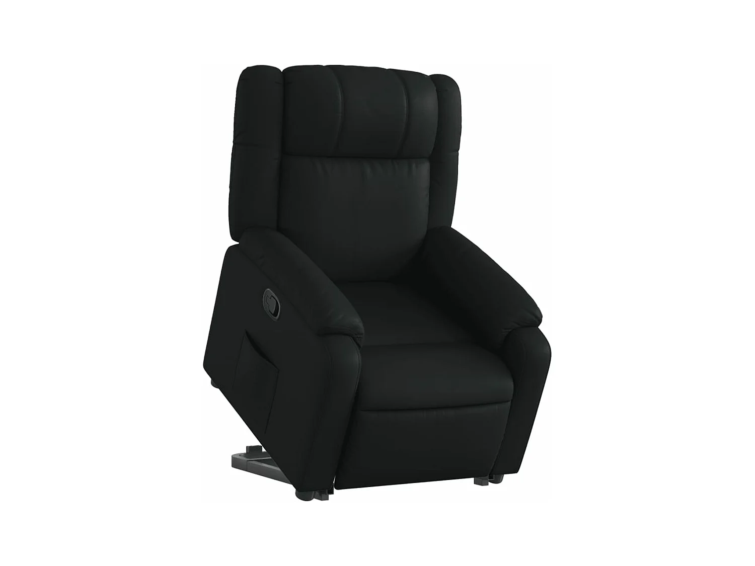 Fauteuil inclinable Noir Similicuir