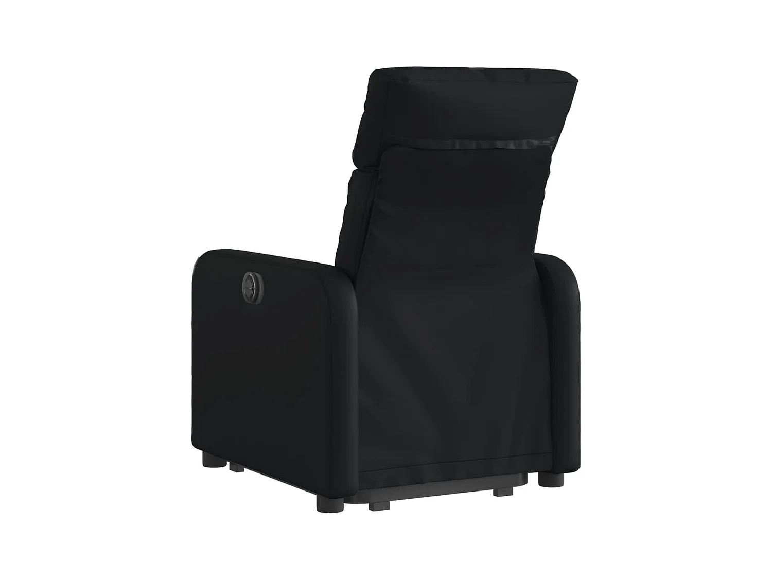 Fauteuil inclinable Noir Similicuir
