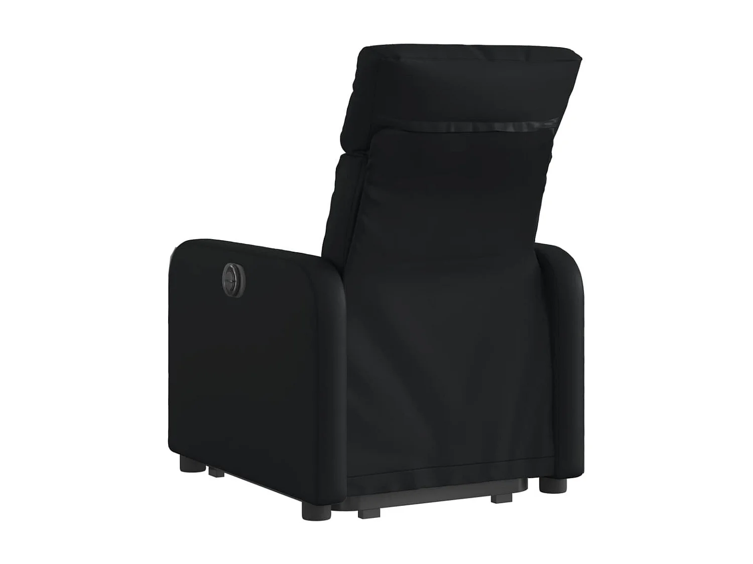 Fauteuil inclinable Noir Similicuir