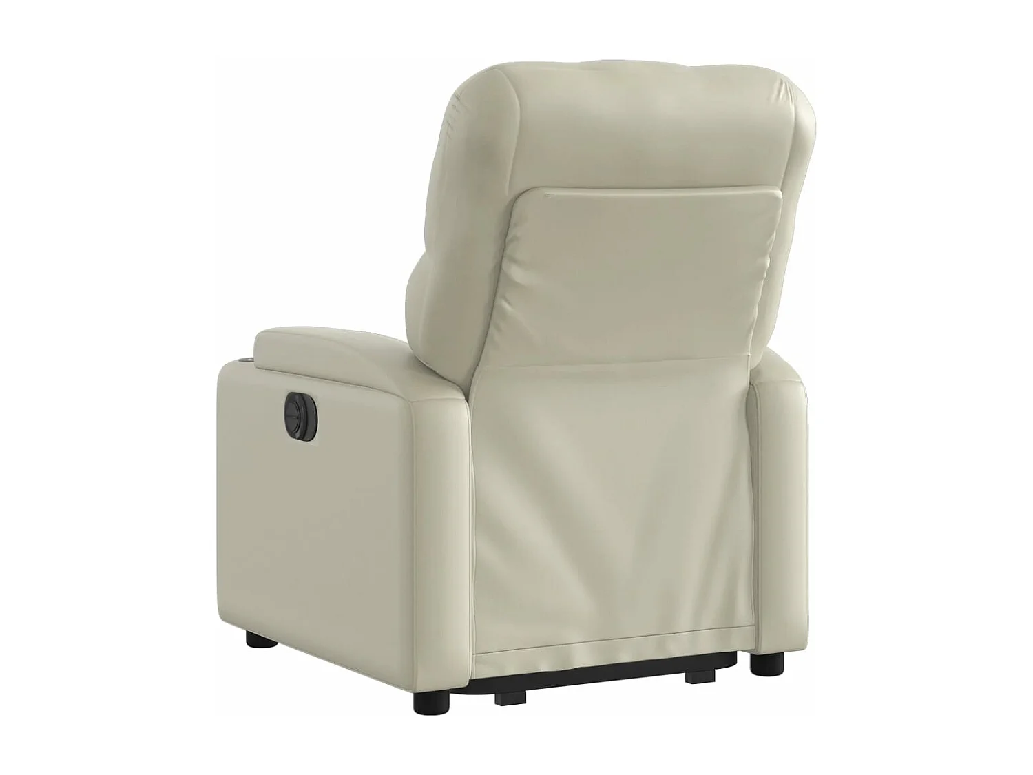 Fauteuil inclinable Crème Similicuir