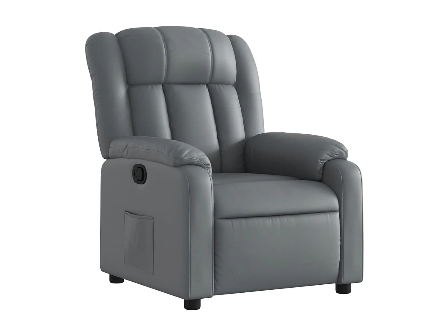Fauteuil inclinable Gris Similicuir