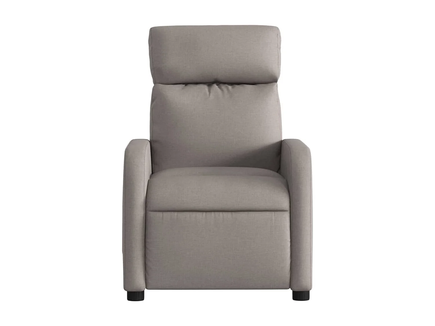 Fauteuil inclinable Taupe Tissu