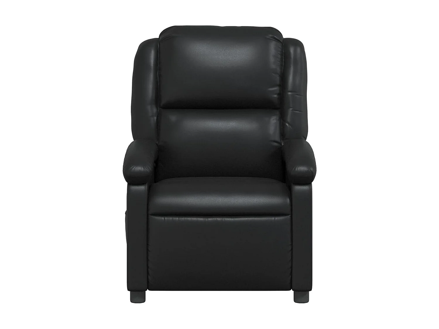 Fauteuil inclinable Noir Similicuir