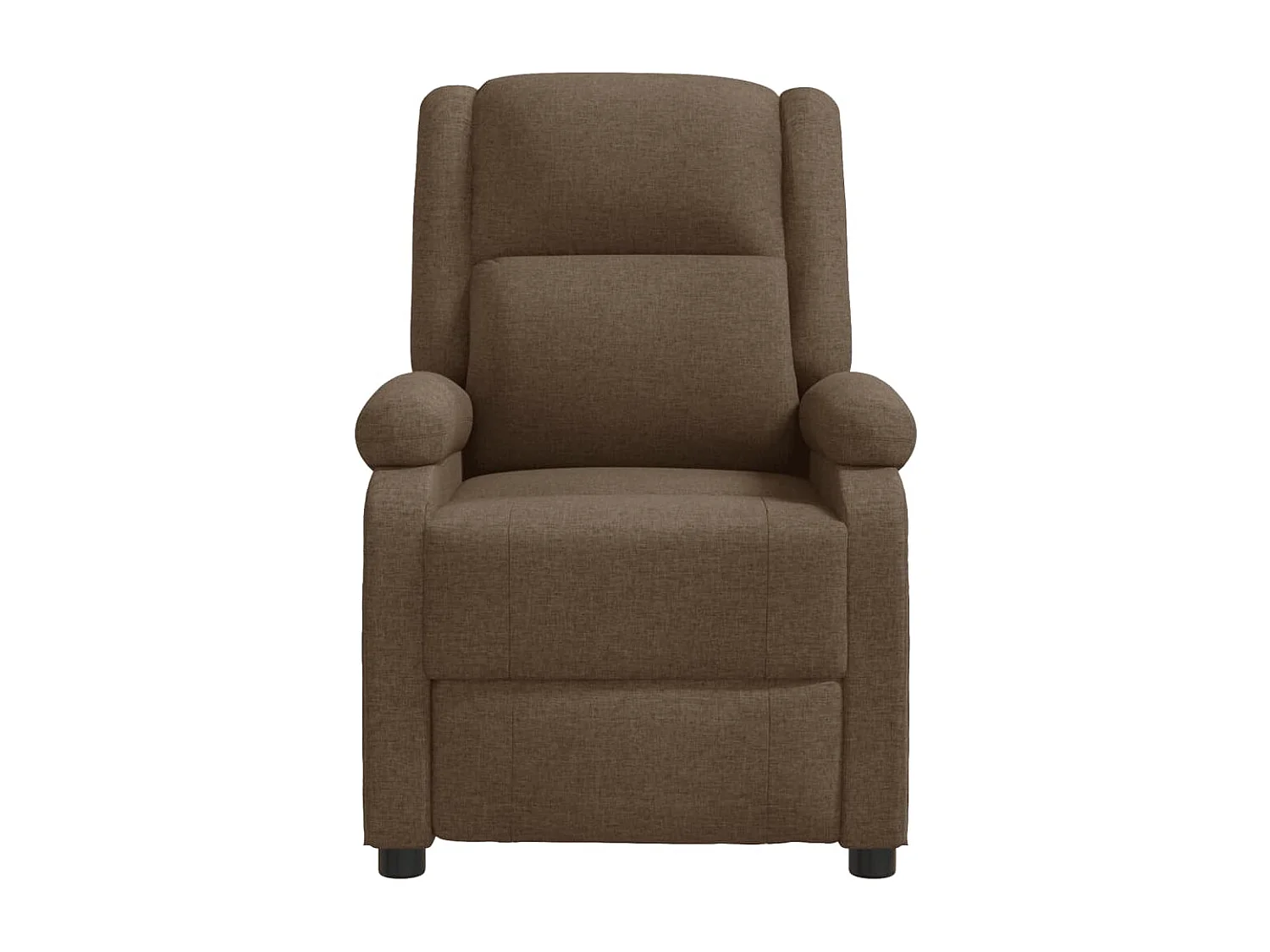 Fauteuil inclinable Marron Tissu