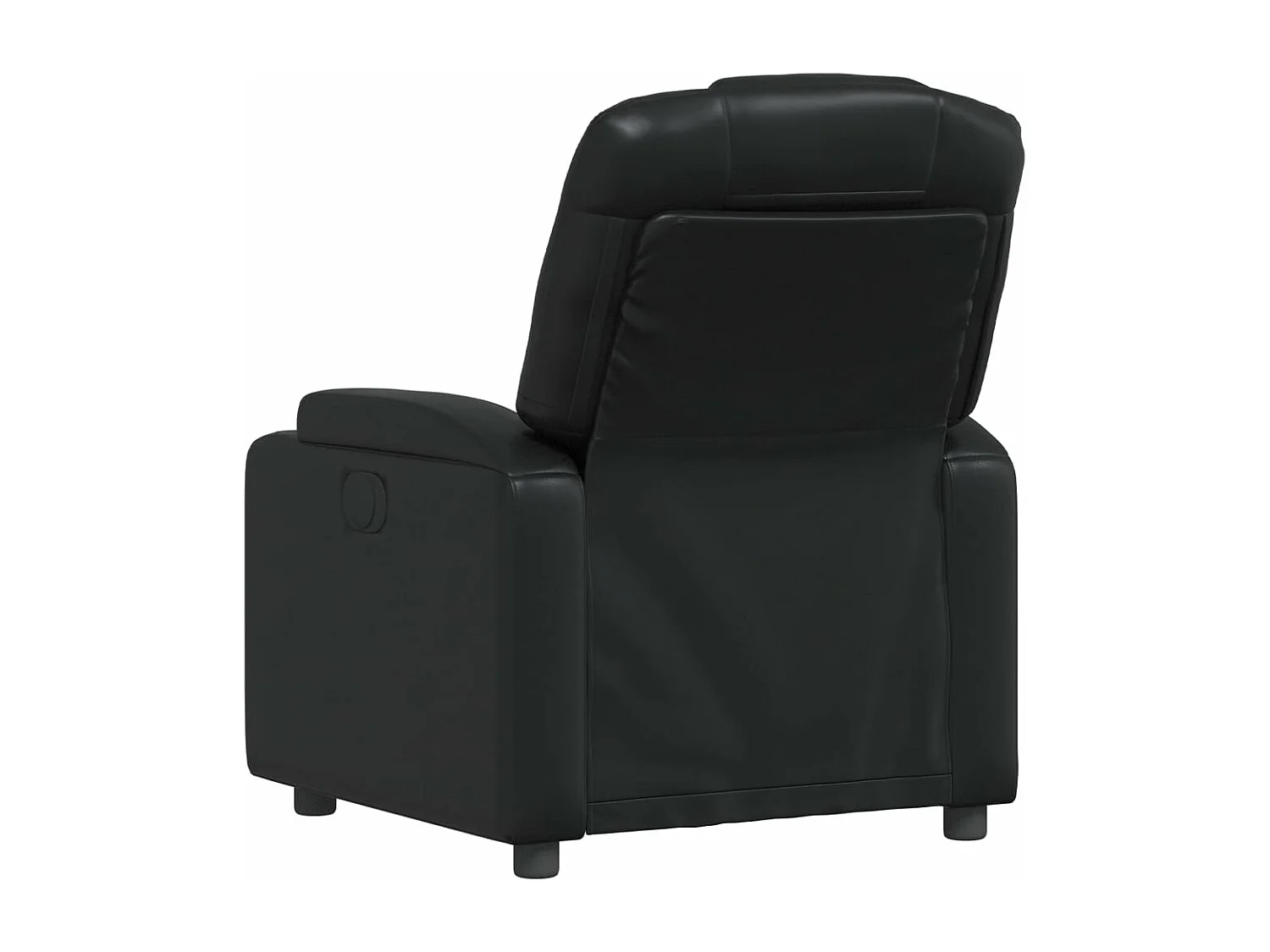 Fauteuil inclinable Noir Similicuir