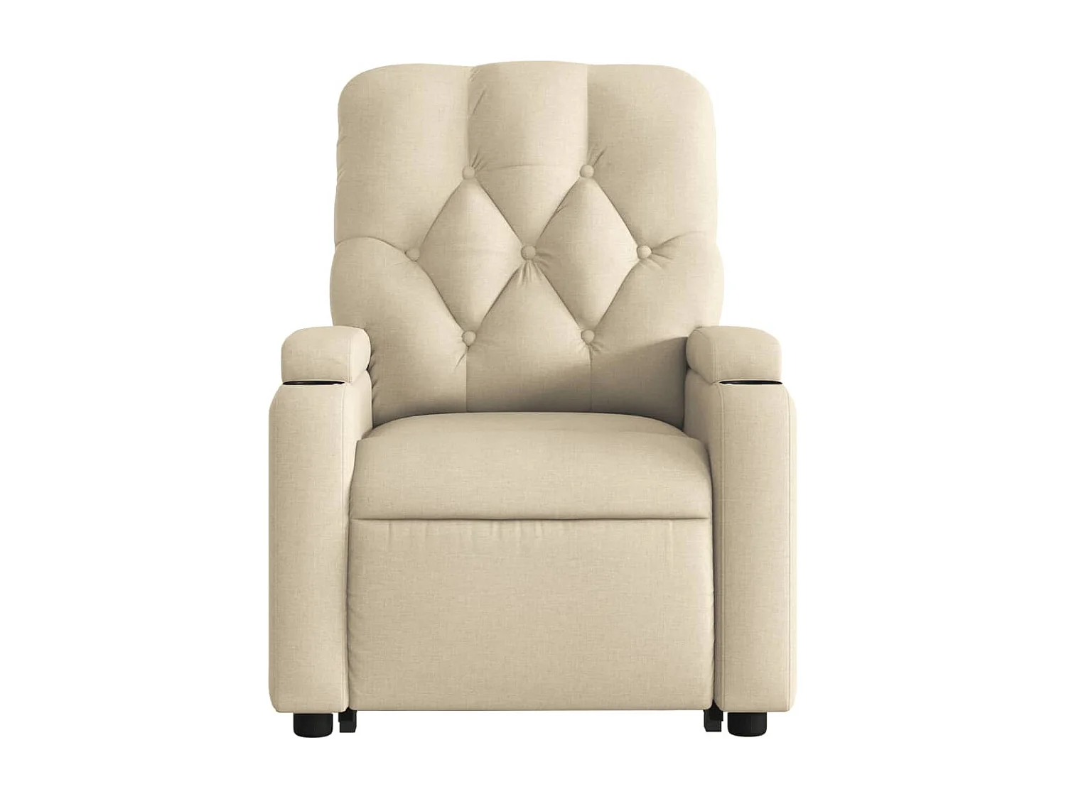 Fauteuil inclinable Crème Tissu
