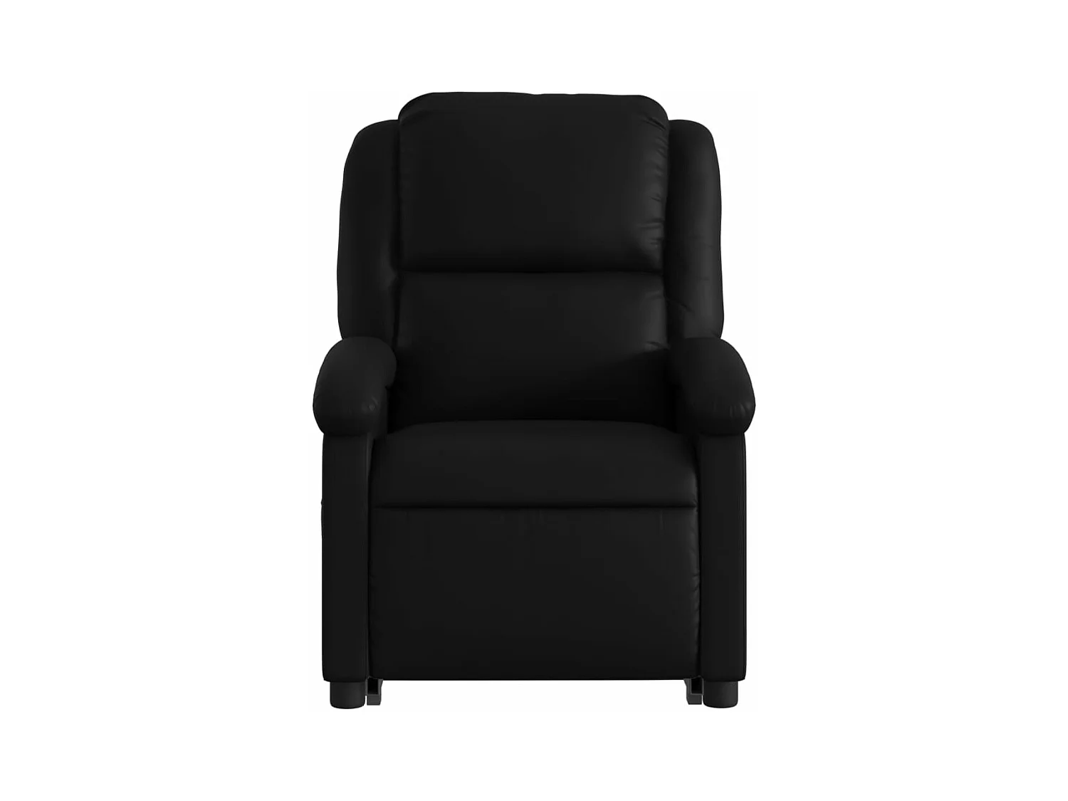 Fauteuil inclinable électrique noir similicuir