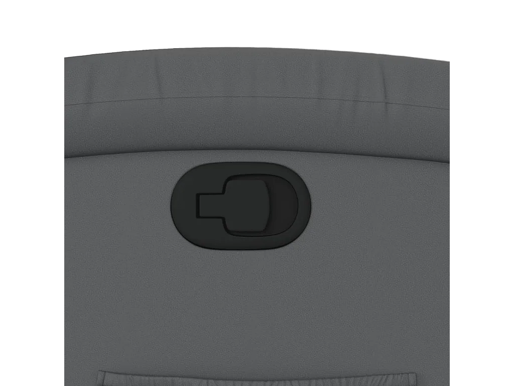 Fauteuil inclinable Gris Similicuir