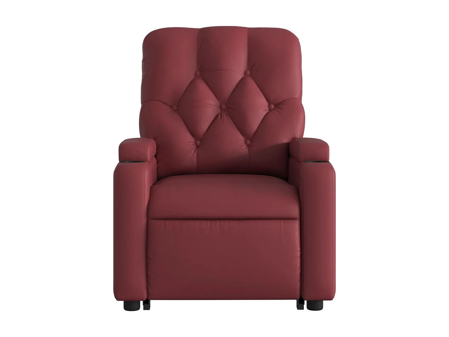 Fauteuil inclinable Rouge bordeaux Similicuir