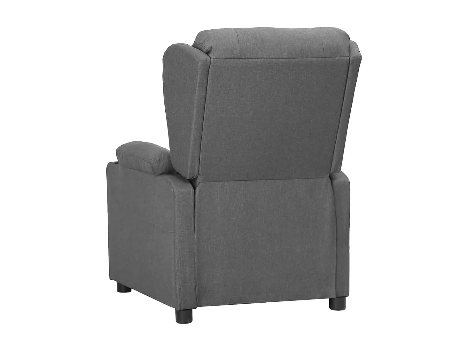 Fauteuil inclinable Gris clair Tissu