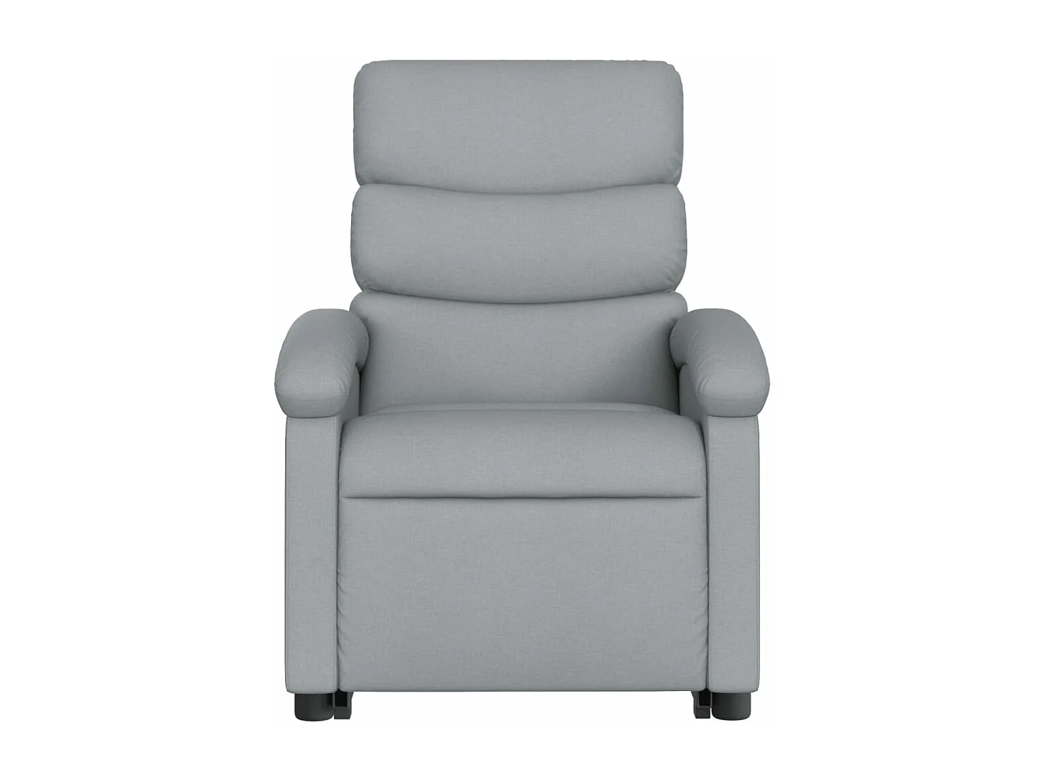 Fauteuil inclinable Gris clair Tissu