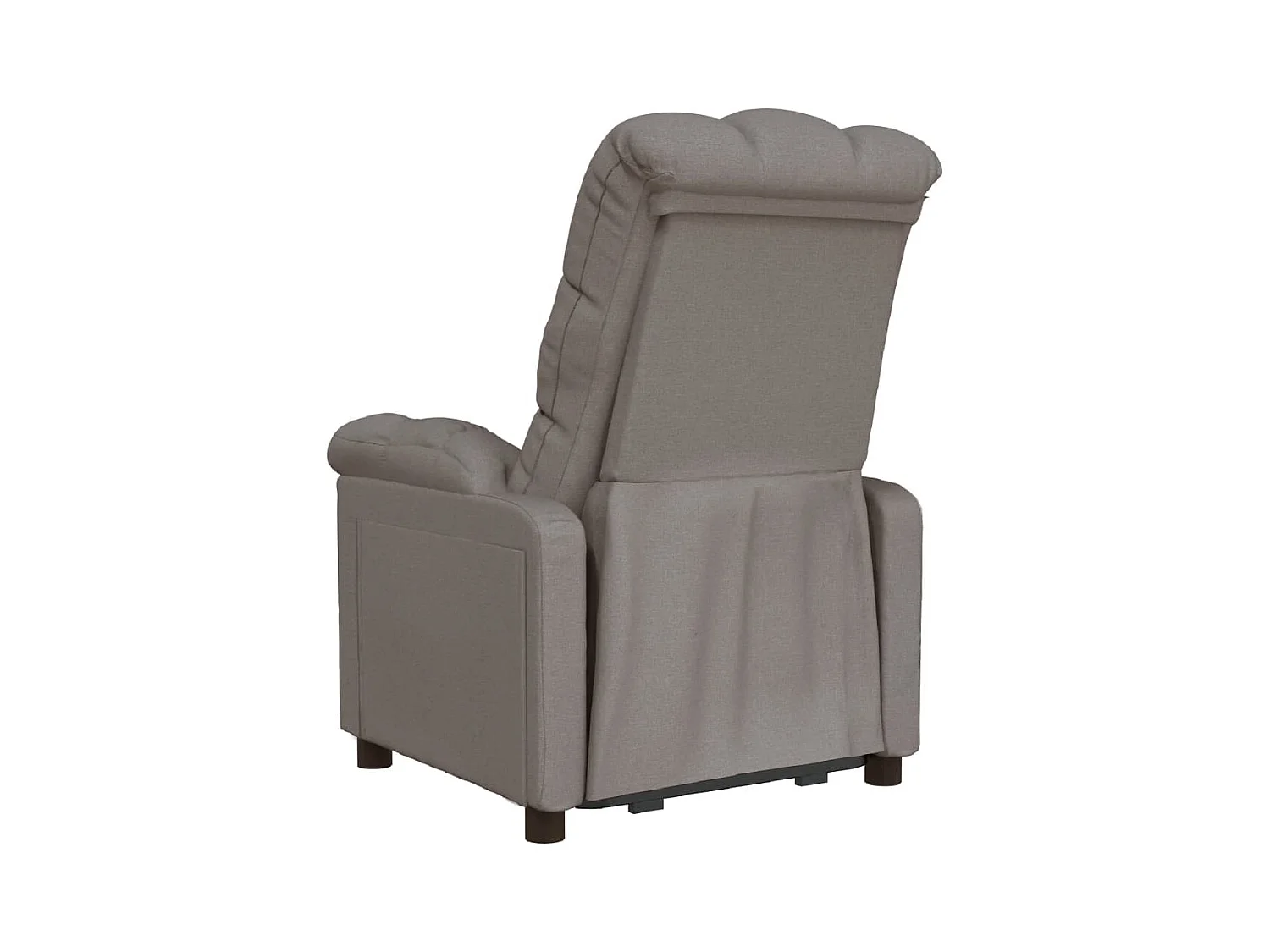 Fauteuil inclinable Taupe Tissu