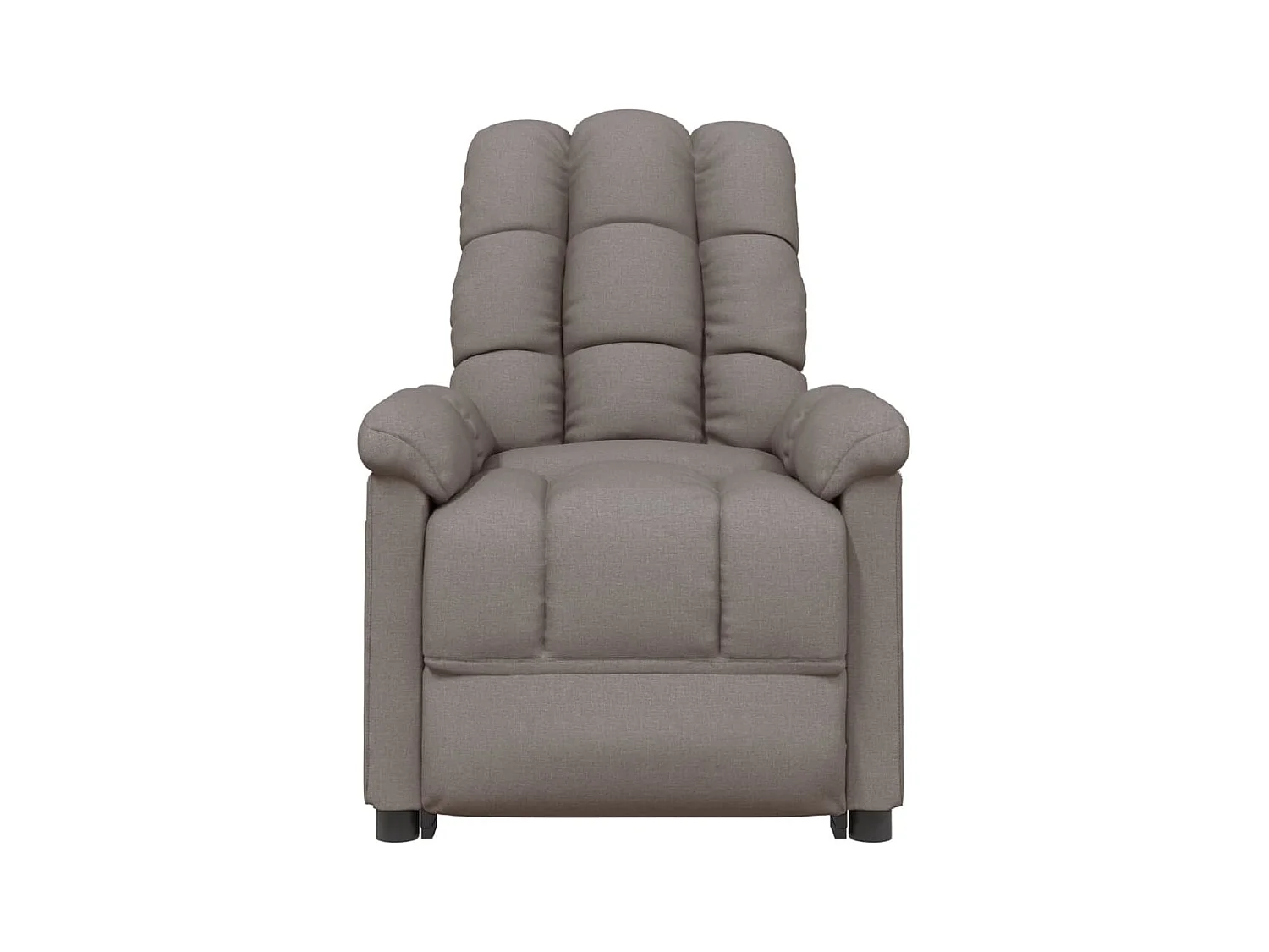 Fauteuil inclinable Taupe Tissu