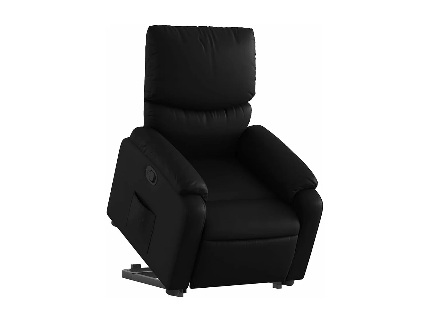 Fauteuil inclinable Noir Similicuir