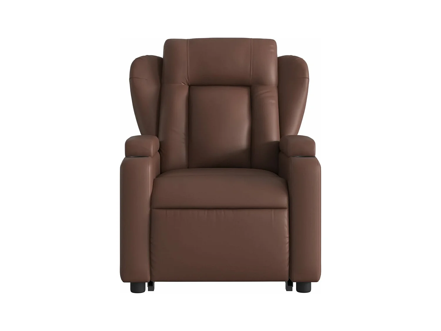 Fauteuil inclinable marron similicuir