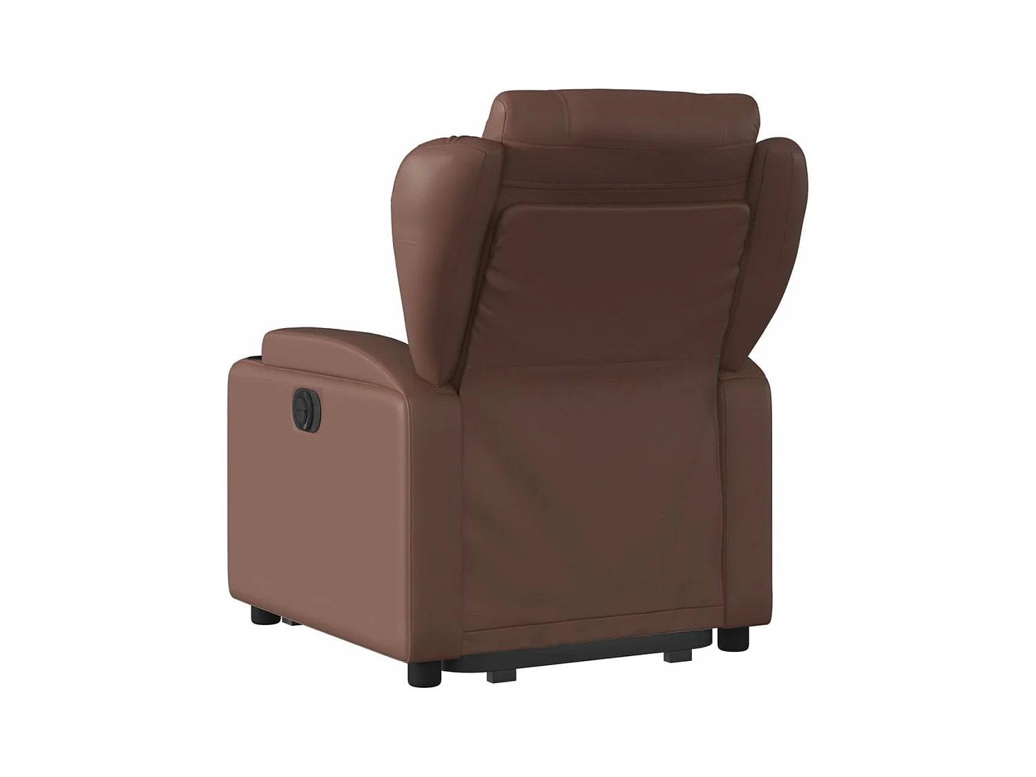 Fauteuil inclinable marron similicuir