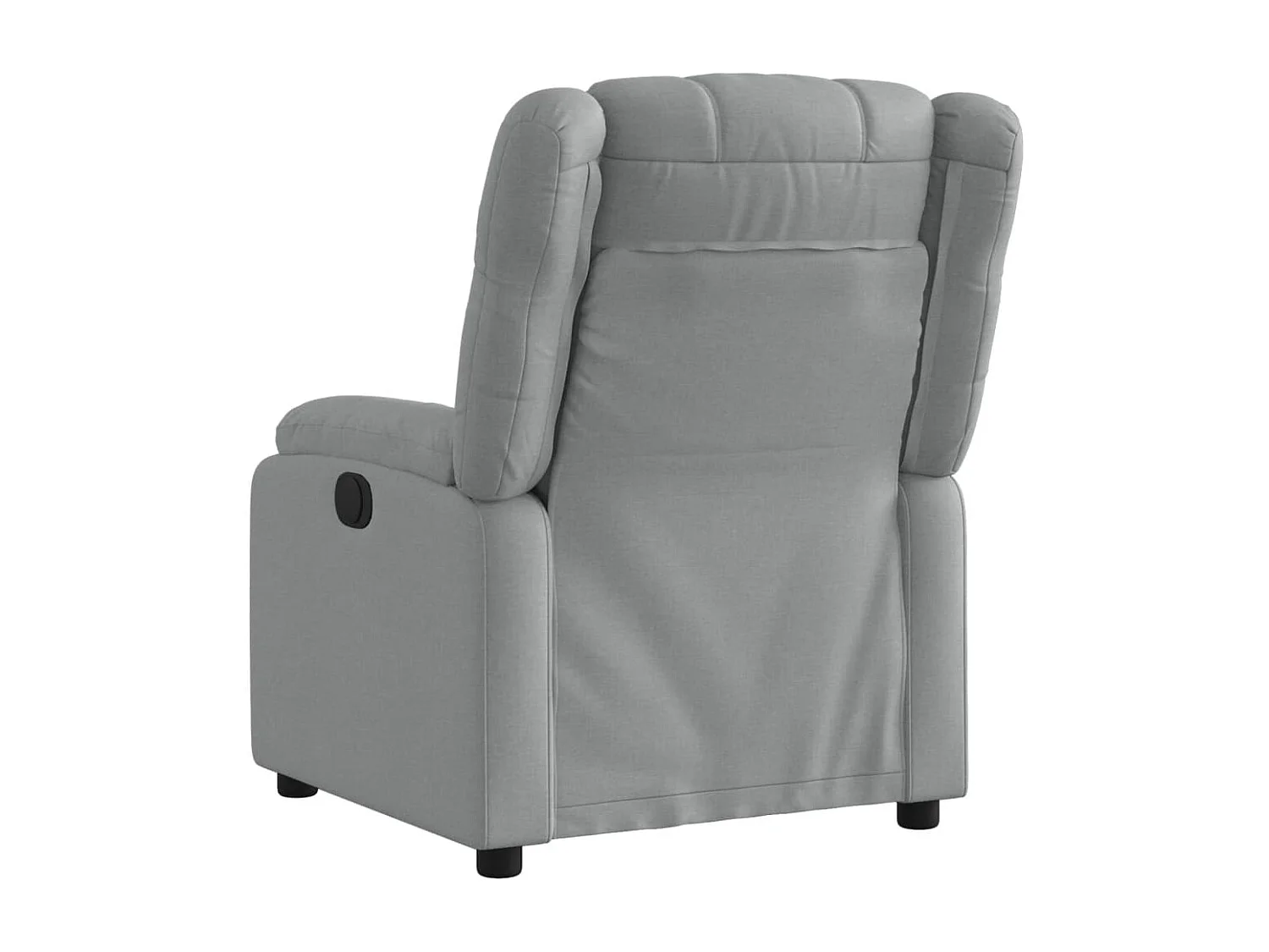 Fauteuil inclinable Gris clair Tissu