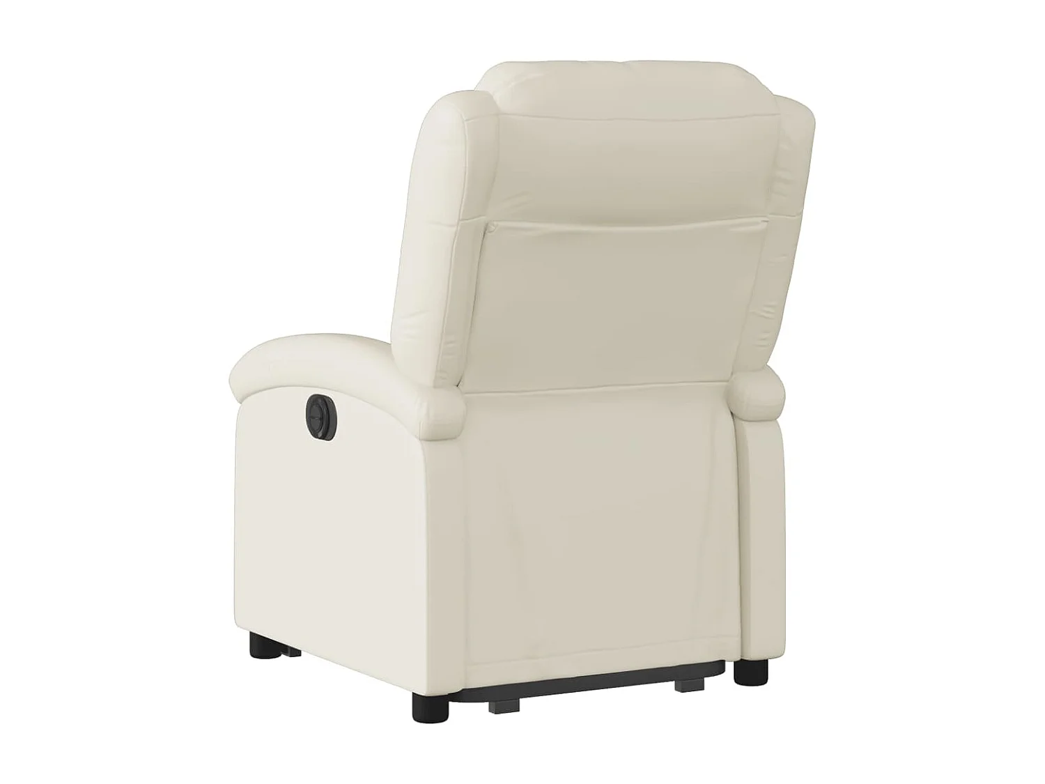 Fauteuil inclinable Crème Similicuir