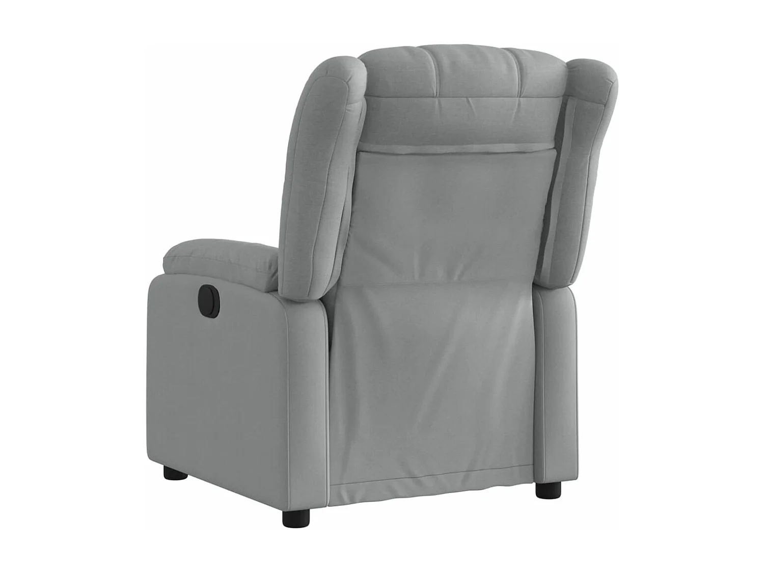 Fauteuil inclinable Gris clair Tissu