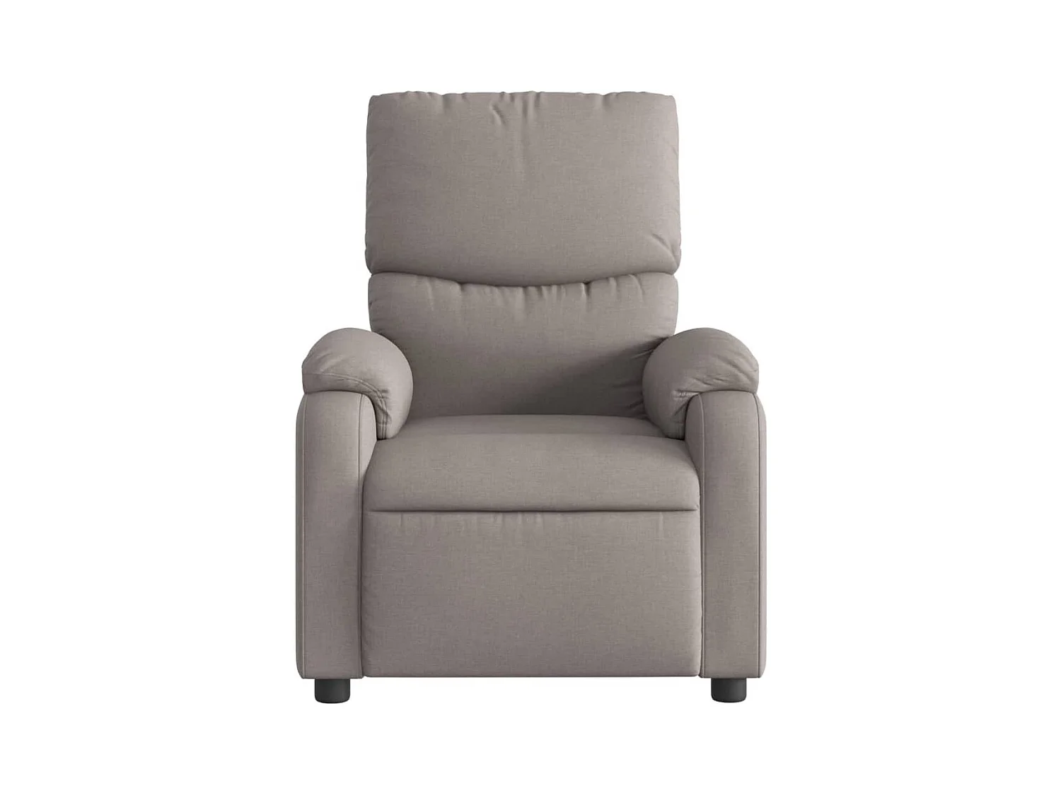 Fauteuil inclinable Taupe Tissu