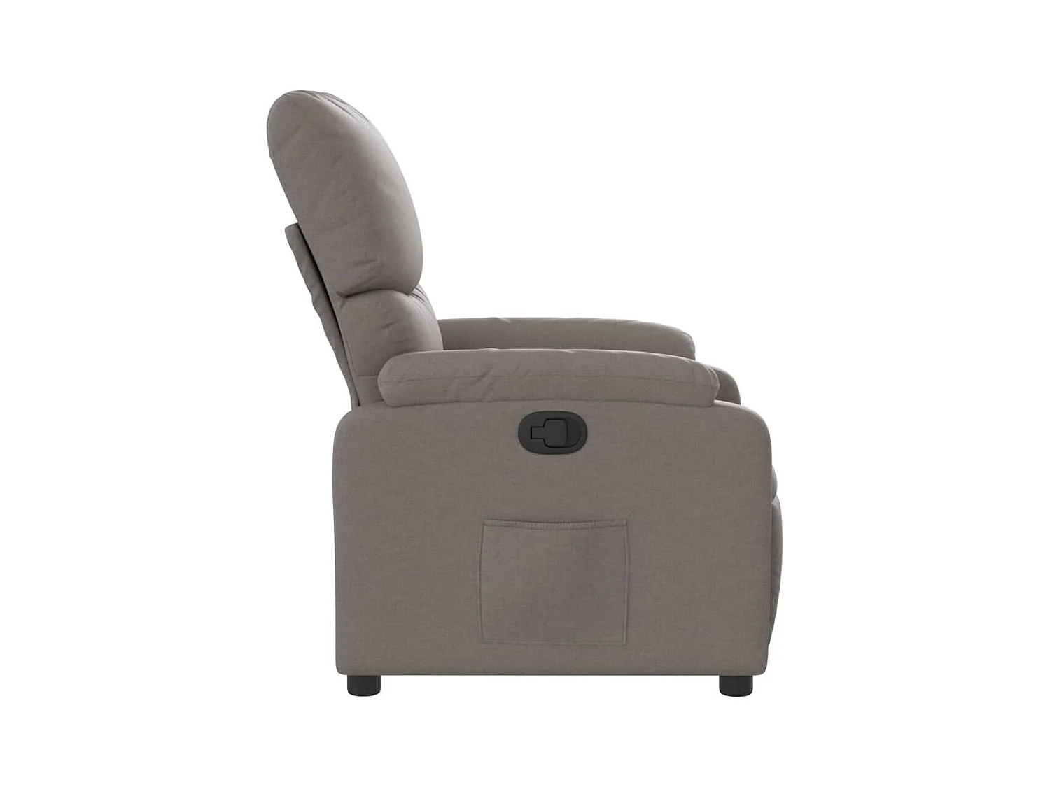 Fauteuil inclinable Taupe Tissu