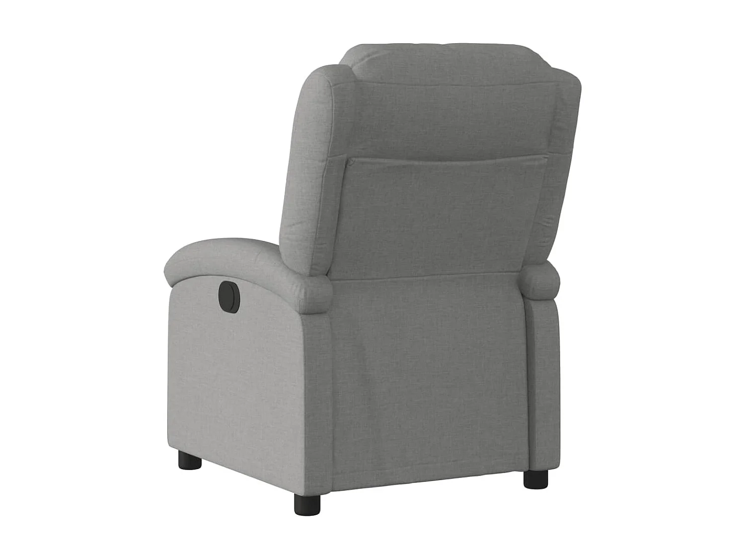 Fauteuil inclinable Gris foncé Tissu