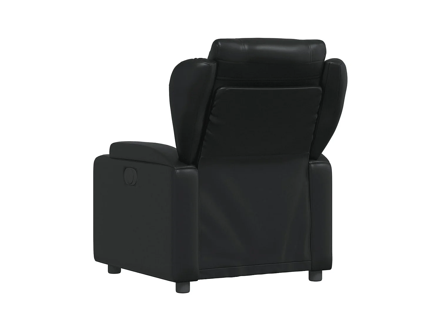 Fauteuil inclinable Noir Similicuir