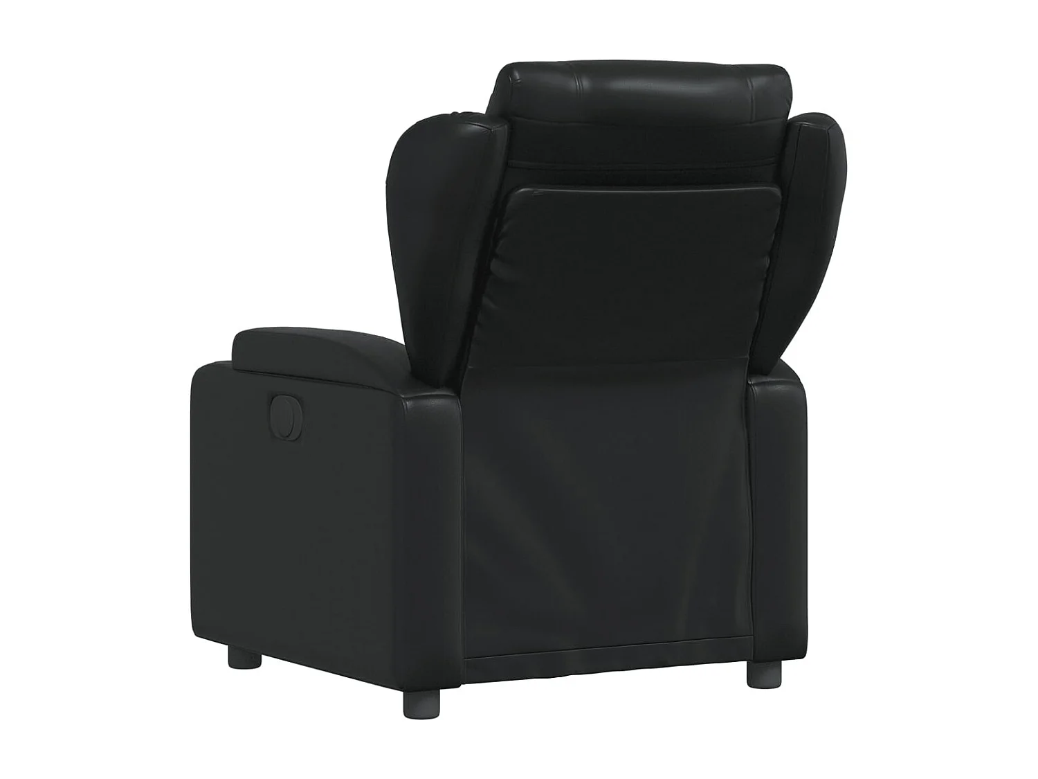 Fauteuil inclinable Noir Similicuir
