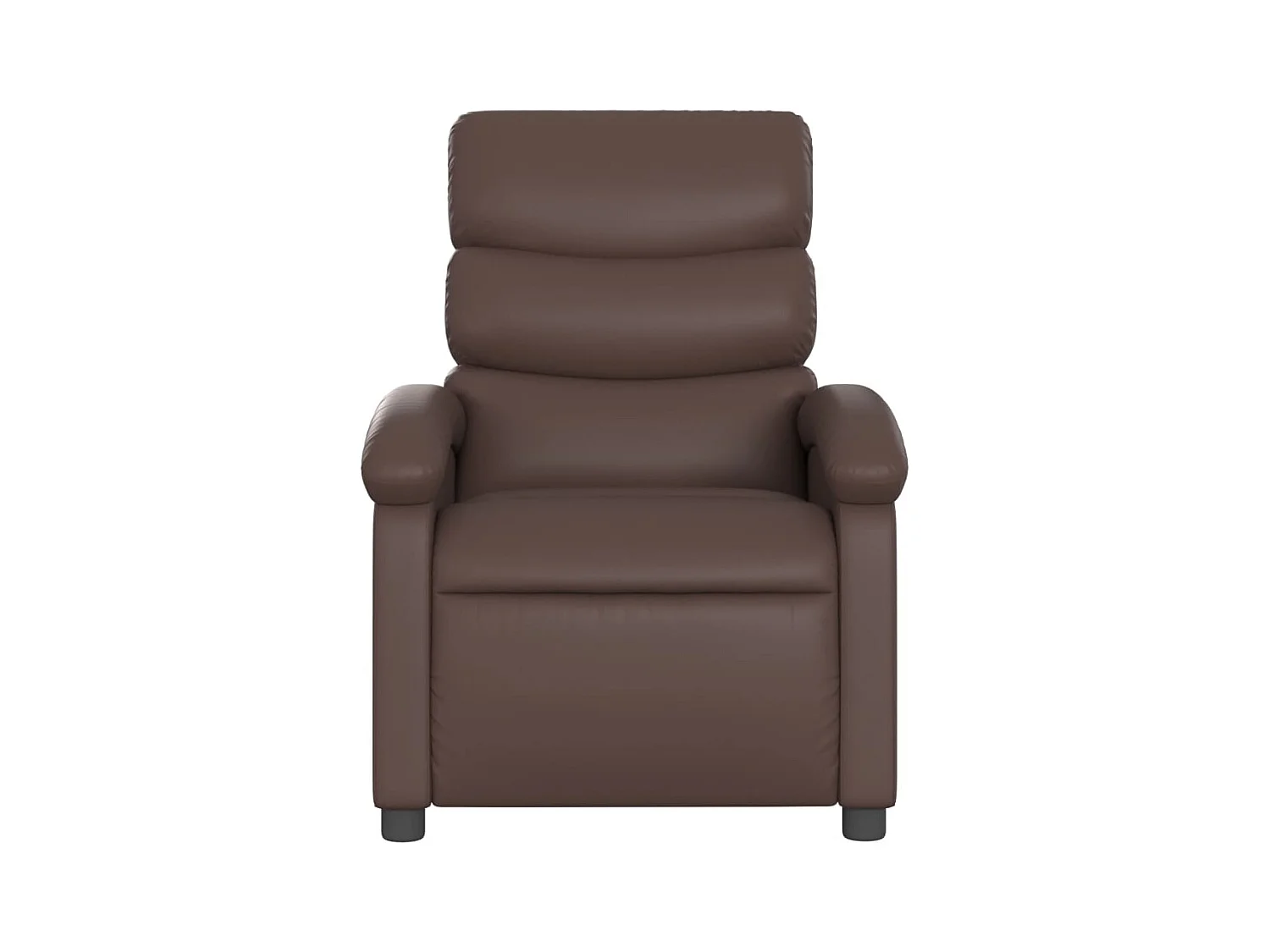 Fauteuil inclinable électrique Marron Similicuir