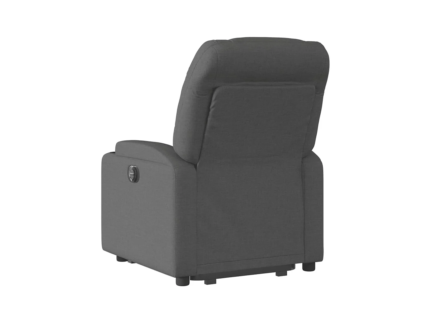 Fauteuil inclinable Gris foncé Tissu