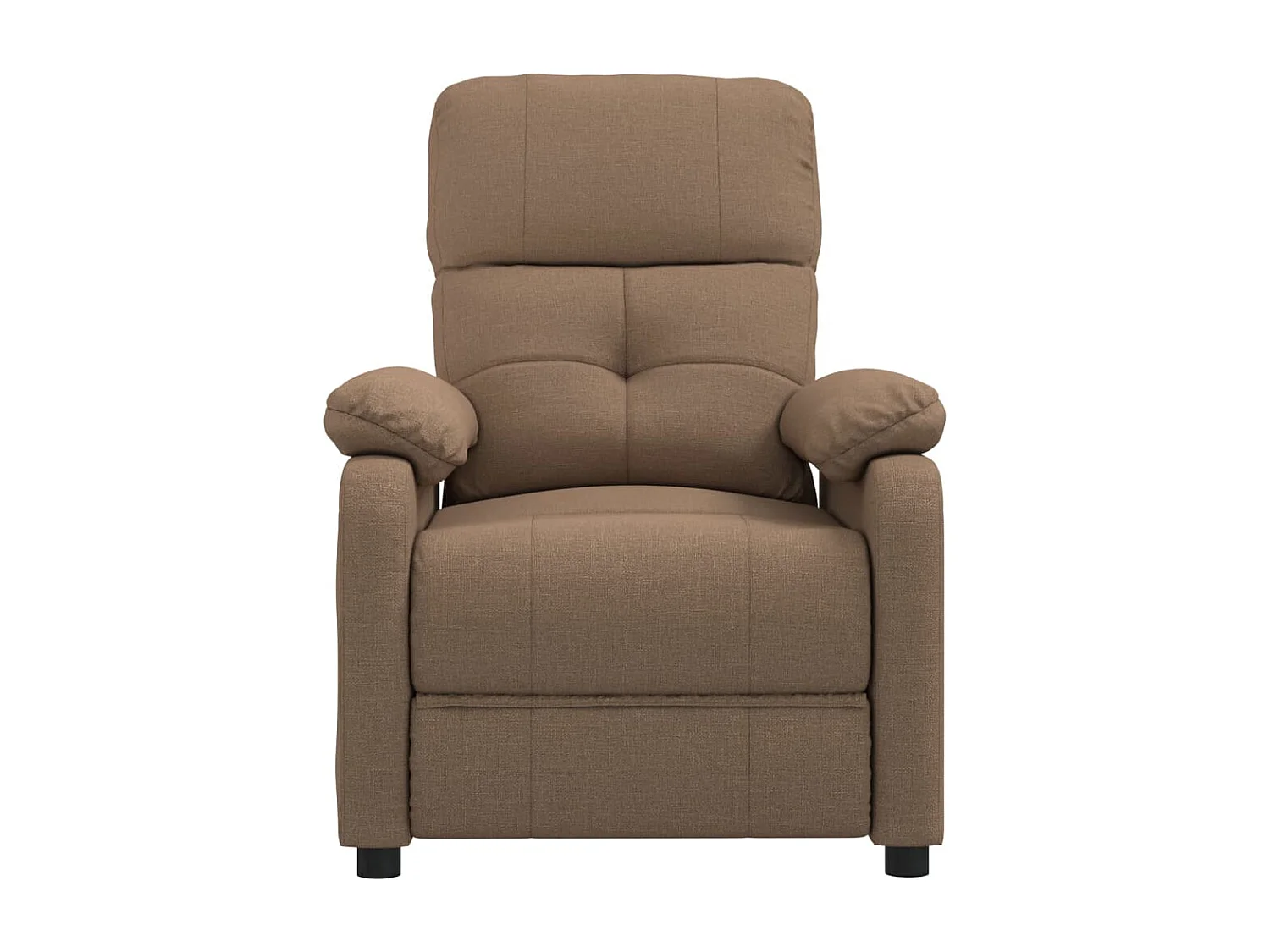 Fauteuil inclinable Marron Tissu