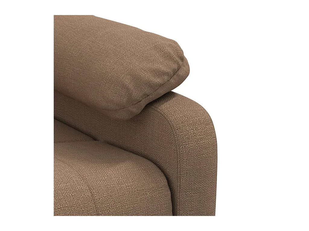 Fauteuil inclinable Marron Tissu