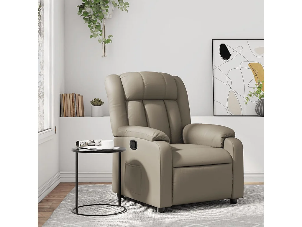 Fauteuil inclinable Cappuccino Similicuir