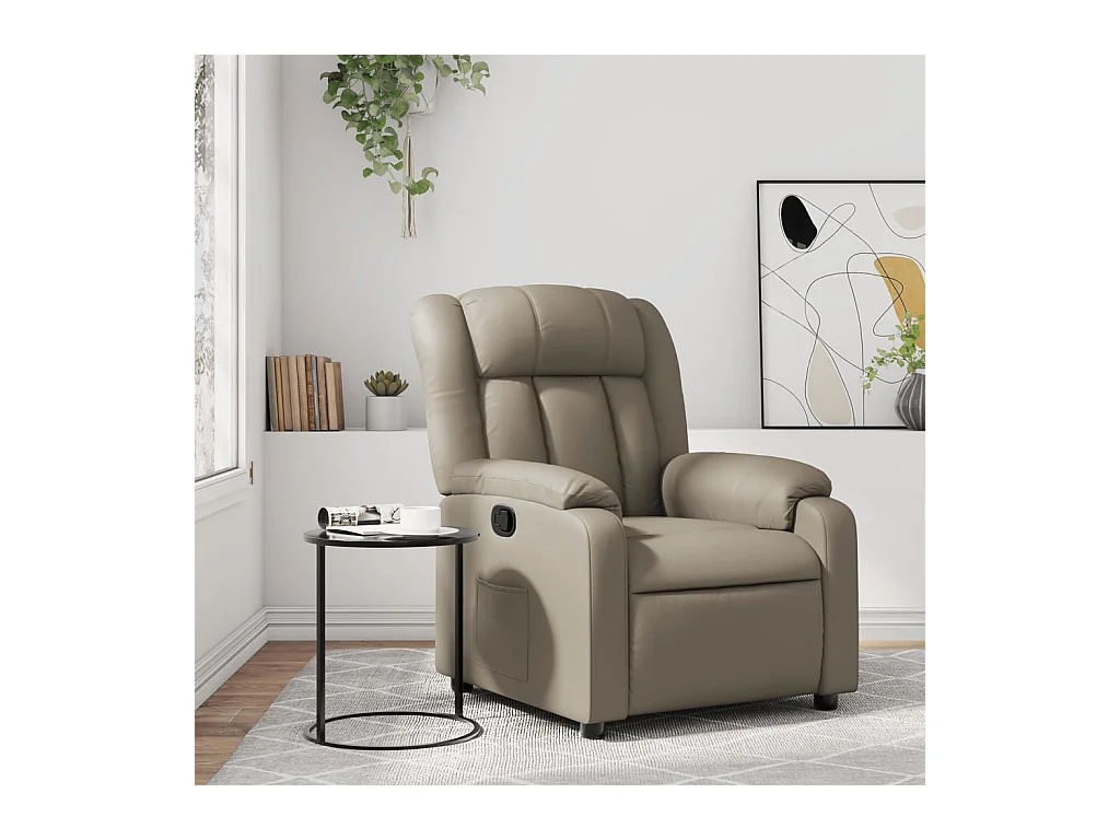 Fauteuil inclinable Cappuccino Similicuir