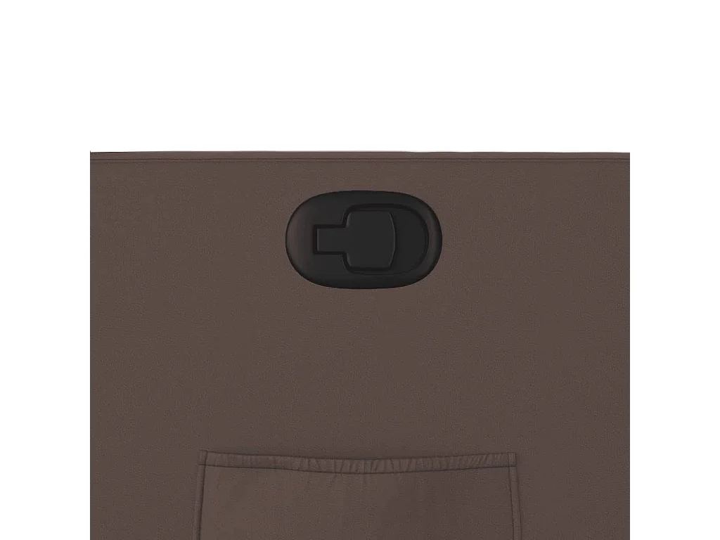 Fauteuil inclinable Marron Similicuir