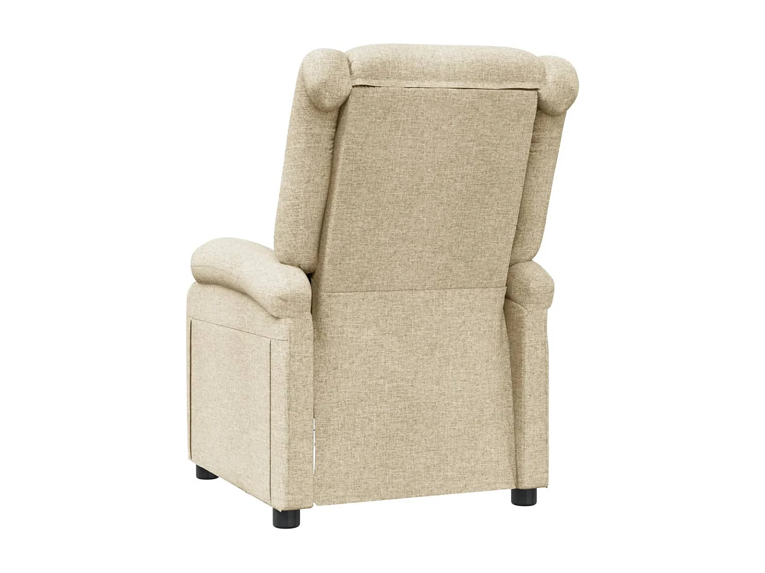 Fauteuil inclinable Crème Tissu