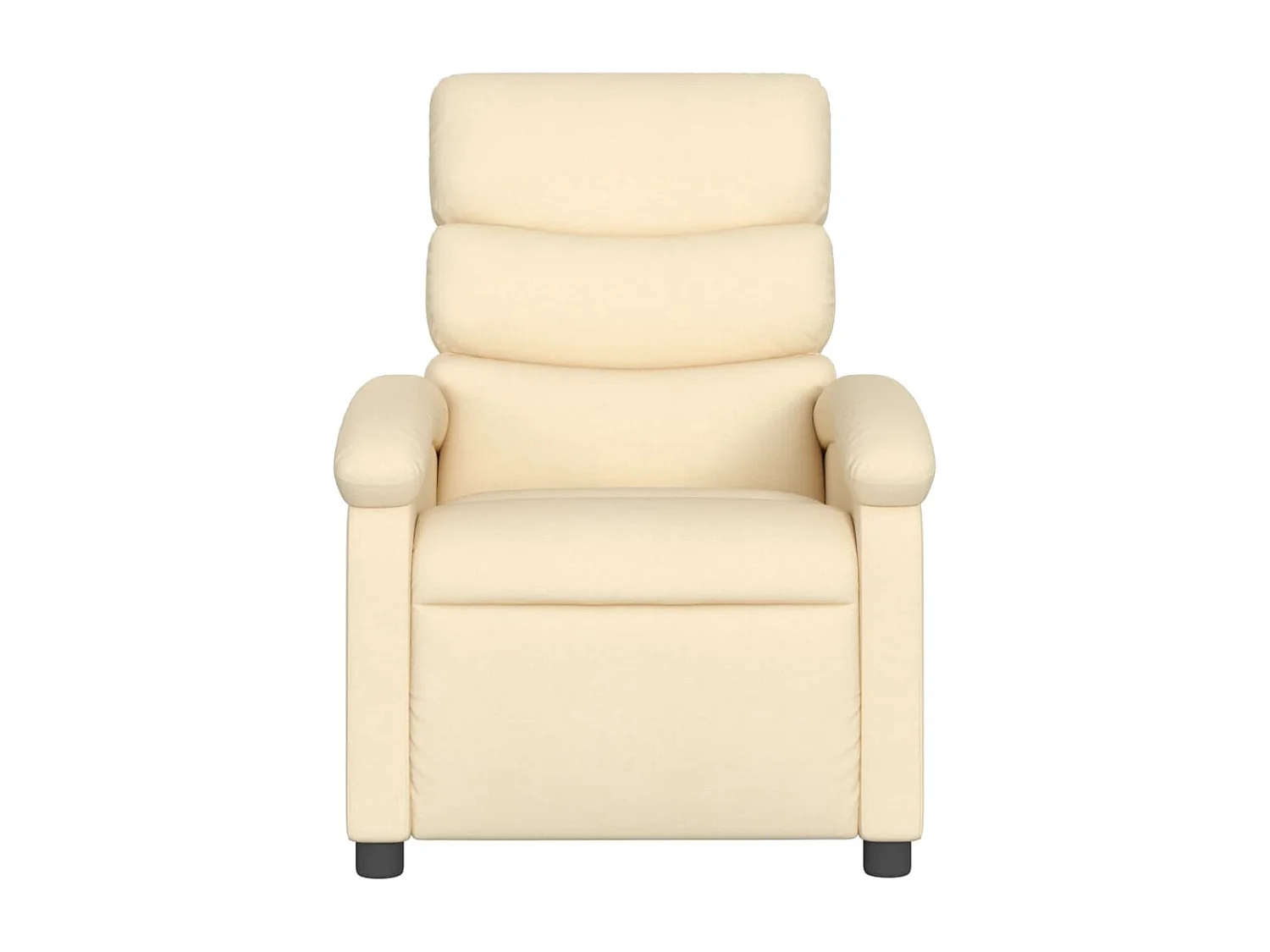 Fauteuil inclinable Crème Tissu