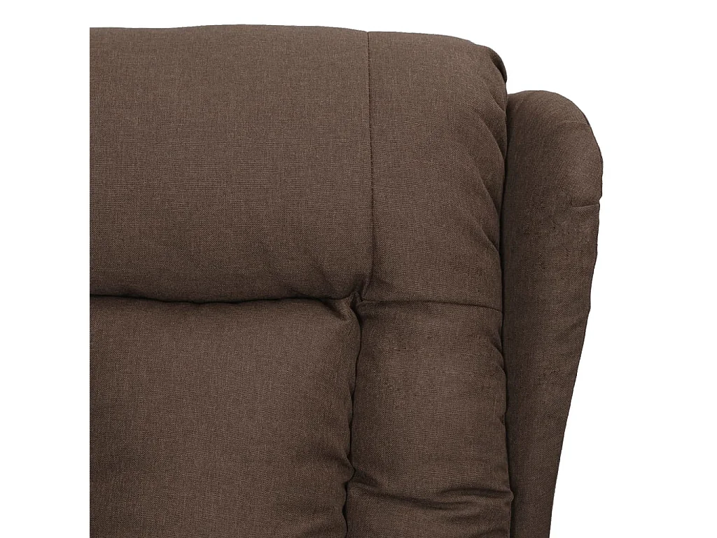 Fauteuil inclinable Taupe Tissu
