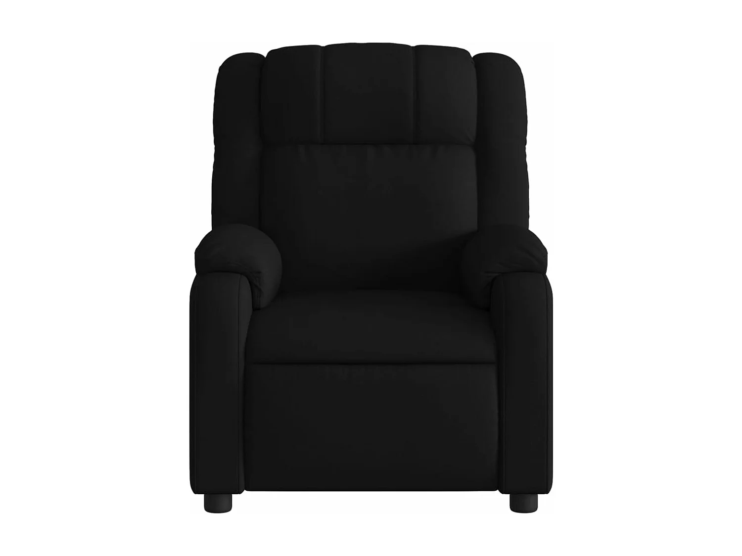Fauteuil inclinable Noir Tissu