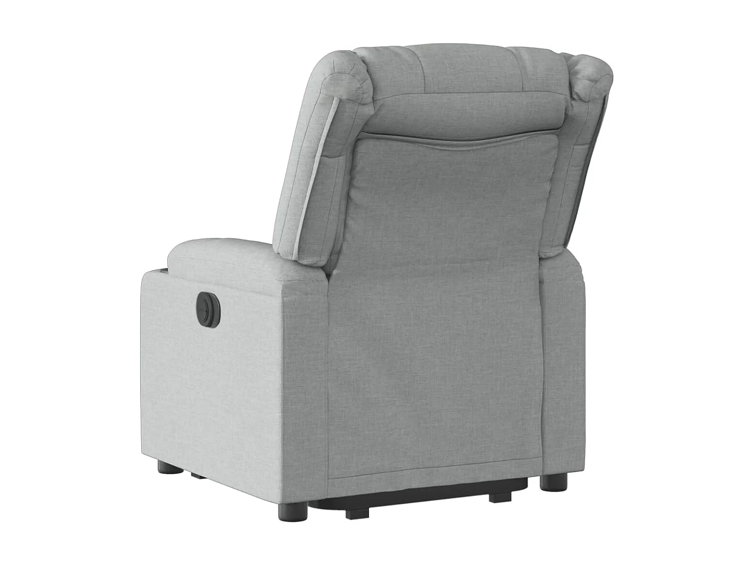 Fauteuil inclinable Gris clair Tissu