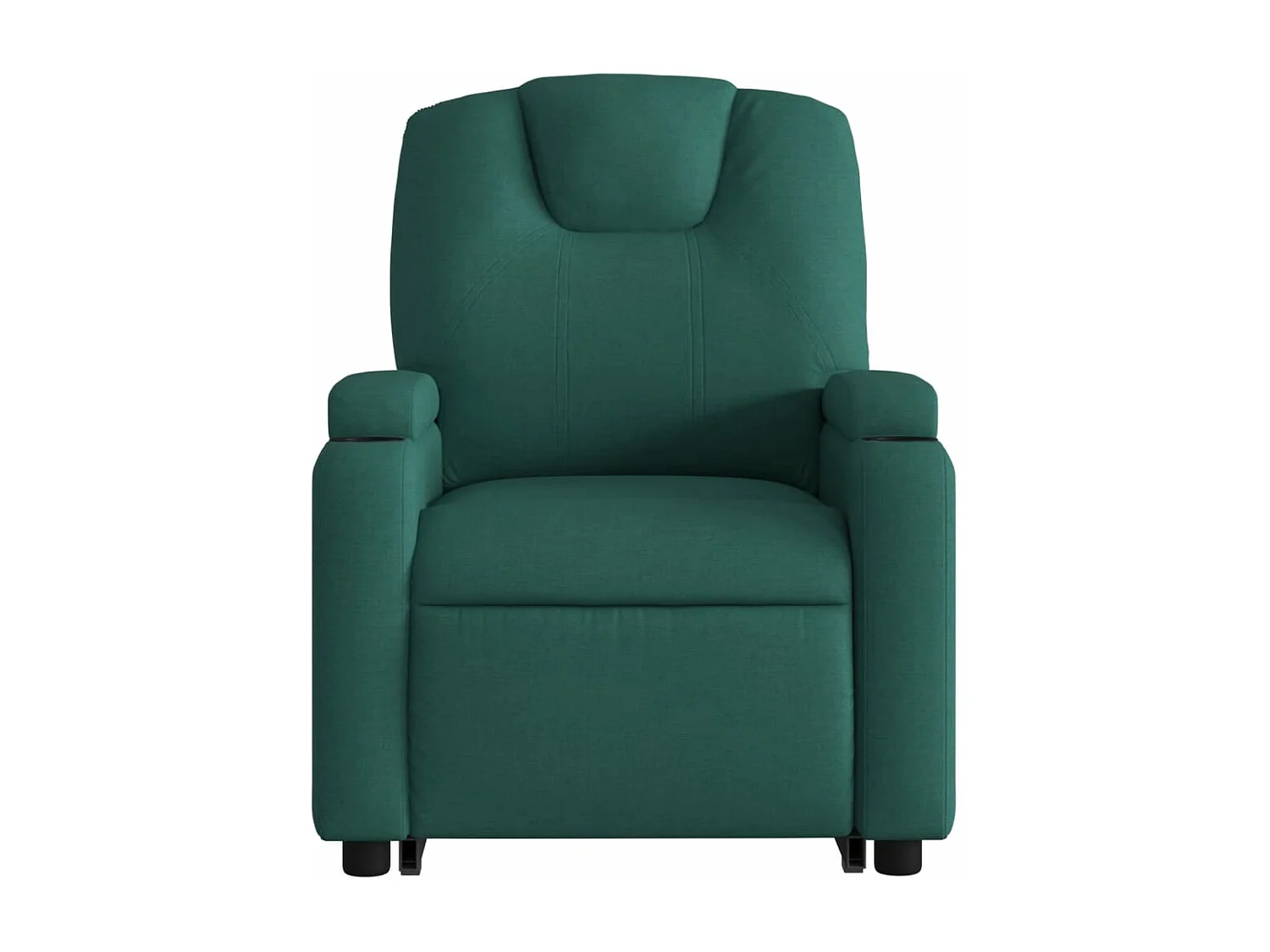 Fauteuil inclinable vert foncé tissu