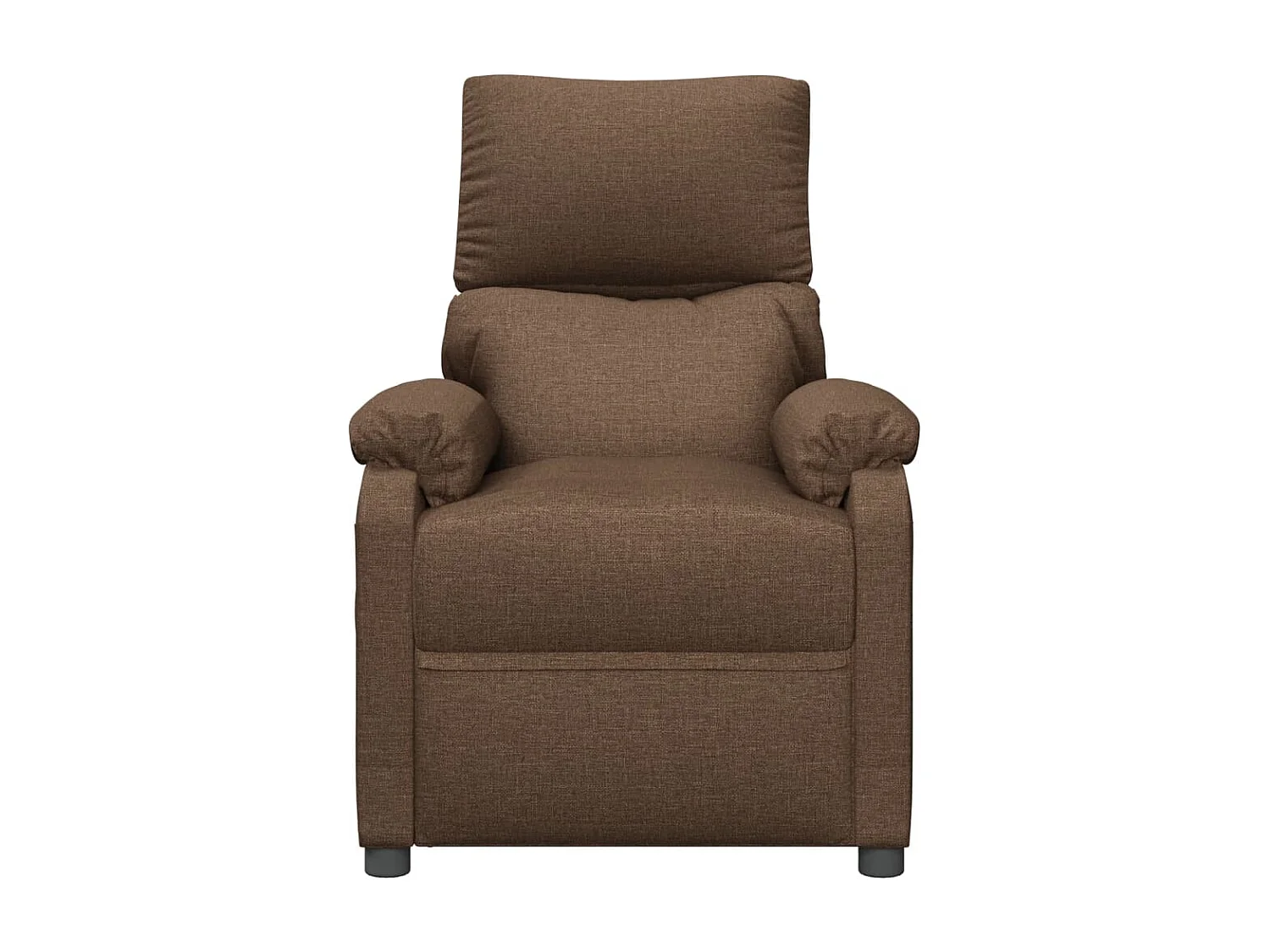 Fauteuil inclinable Marron Tissu