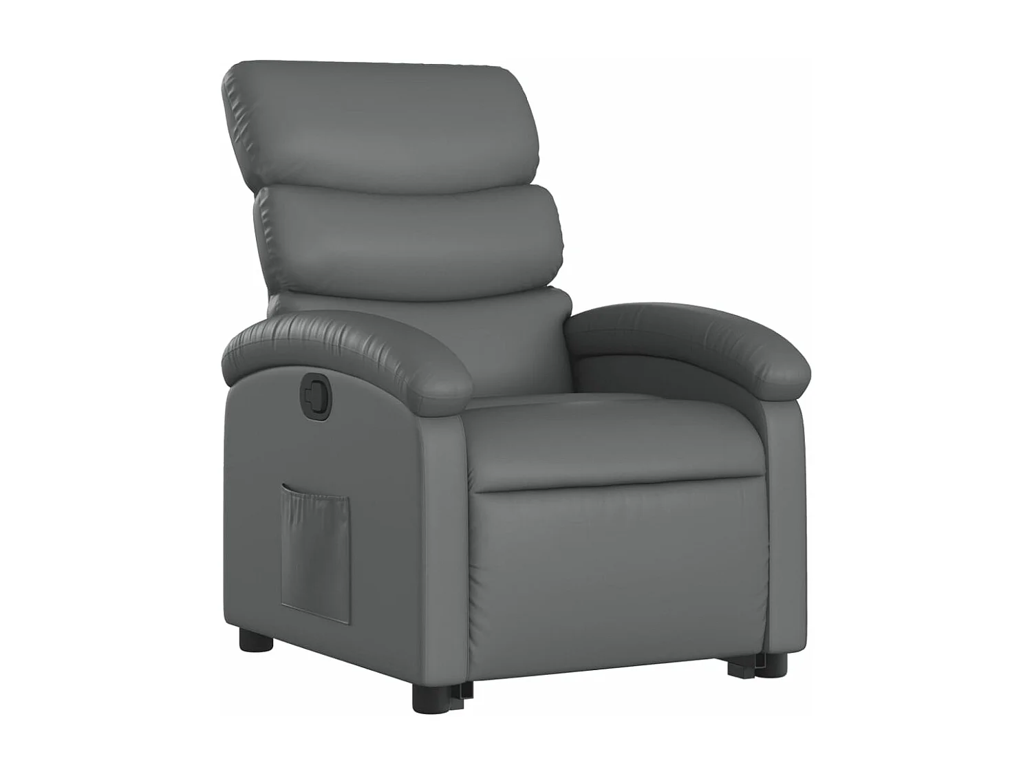 Fauteuil inclinable Gris Similicuir