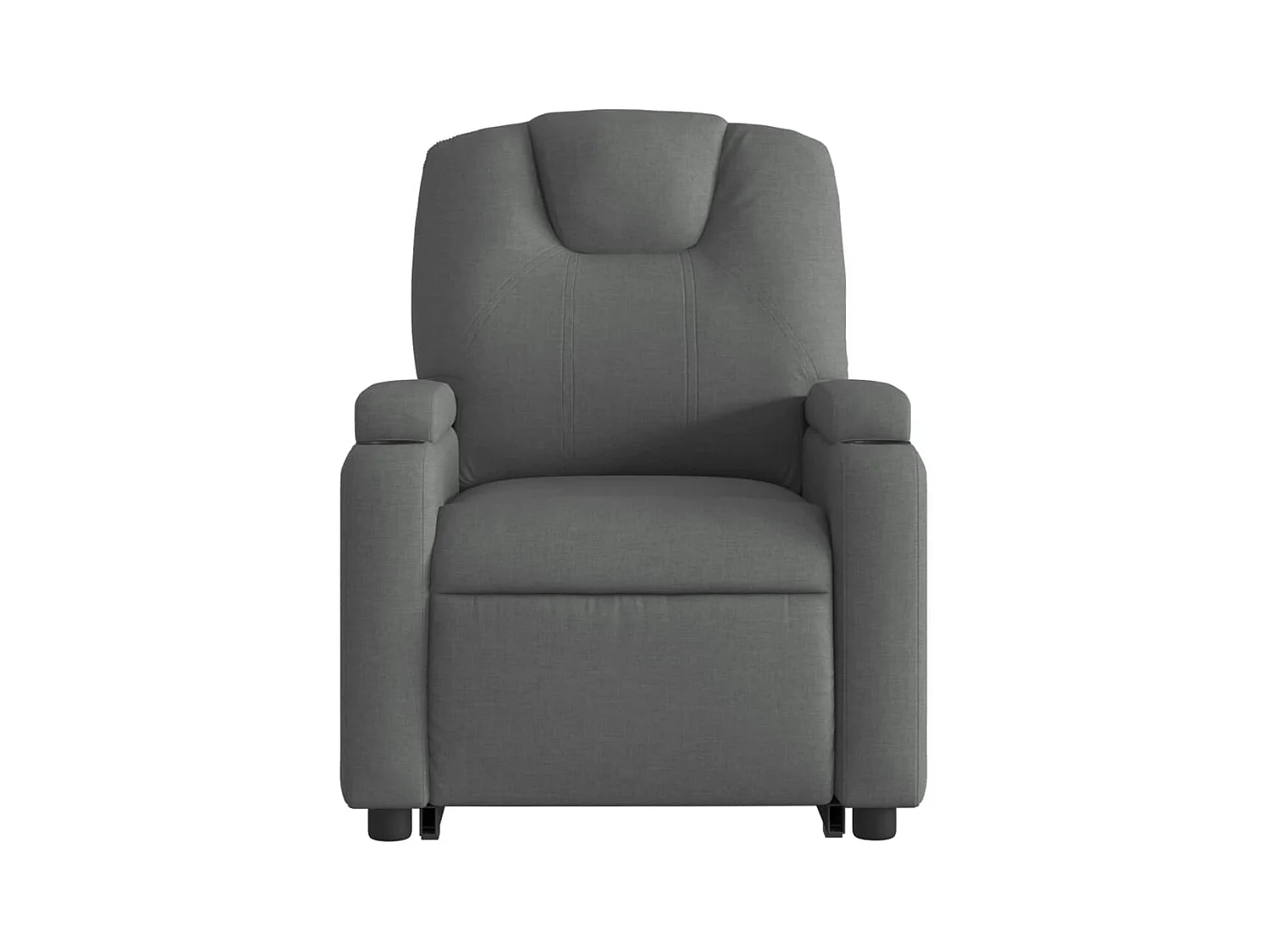 Fauteuil inclinable Gris foncé Tissu