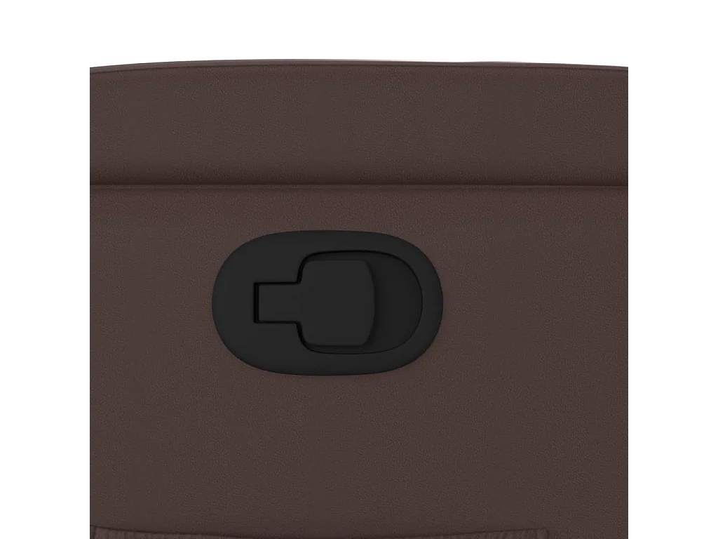 Fauteuil inclinable Marron Similicuir