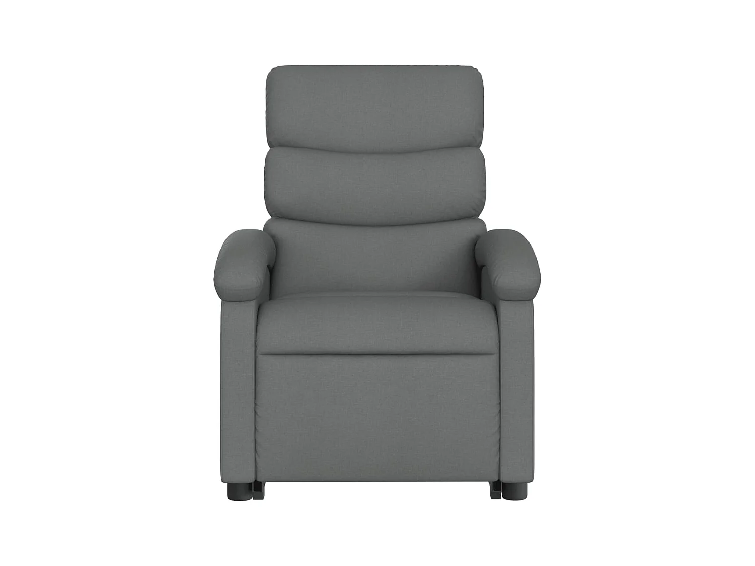 Fauteuil inclinable Gris foncé Tissu