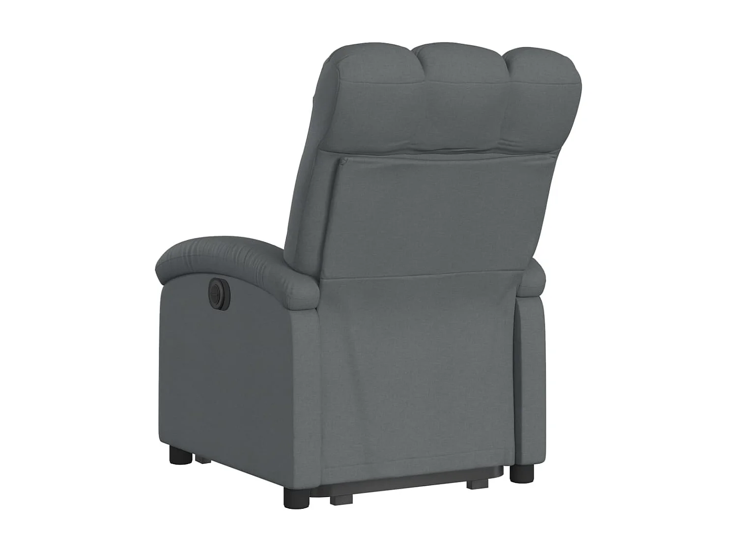 Fauteuil inclinable Gris foncé Tissu